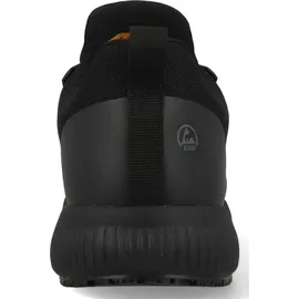 SKECHERS Squad Sr Myton Sneaker, Black Textile Synthetic, 42