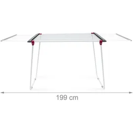 Relaxdays 10018866 Flügelwäschetrockner