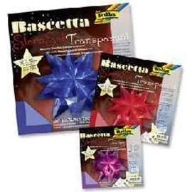 Folia Bascetta-Stern Bastelpapier 15 x 15 cm 32 Blatt