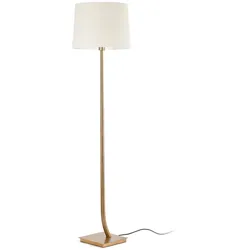 Rem Bronze Stehleuchte Beige Schirm