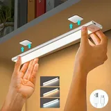 Led-wandleuchte Mit Bewegungsmelder, 10 Cm Metallstreifen, Magnetisch Und Per Usb Aufladbar, Für Schrank, Küche, Treppenhaus Und Flur.
