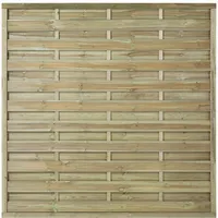 Plus Zaun Bergen 180 x 180 cm Druckimprägniert