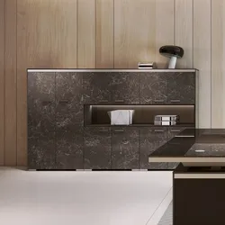 Büroschrank Design mit LED-Beleuchtung Ariaro