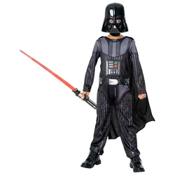 Obi Darth Vader Kostüm für Jungen - Kinder-7-8-Jahre