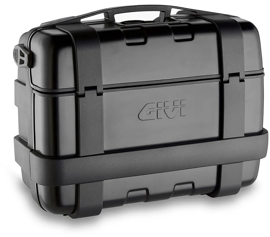 GIVI Metall-Gepäckgitter kurz schwarz lackiert für Trekker TRK33 - TRK46, schwarz