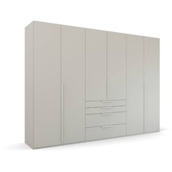 rauch ORANGE Kleiderschrank Purisma 301 x 223 cm Dekor Seidengrau