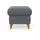 Home Affaire Polsterhocker Trelleborg 58 x 48 x 58 cm Blau
