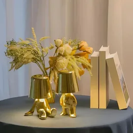 Lamon Nachttischlampe Gold