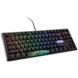 Ducky One 3 Classic TKL - Tastatur, RGB MX SPEED RGB Silver, USB, US (DKON2187ST-PUSPDCLAWSC1)