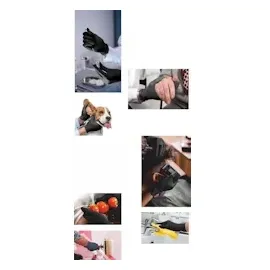 Sfm ® BLACKLETS GRIP+ : XS Nitrilhandschuhe puderfrei F-tex schwarz (1000)