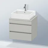 Duravit Waschtischunterschrank 2 Auszüge 60 x 51,2 x 47,8 cm Grau Matt