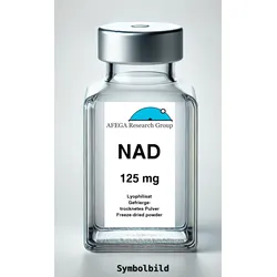 125 mg NAD (β-Nicotinamidadenindinukleotid  oxidierte Form; CAS 53-84-9) - 1 Inj. Fl. Trs.( Lyophilisat) in 10 ml - Ampulle  - Rückgabe ausgeschlossen!