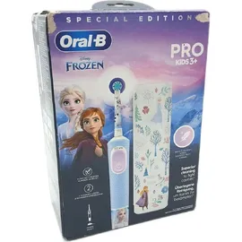 Oral-B Pro Kids Frozen Elektrische Zahnbürste mit Reiseetui