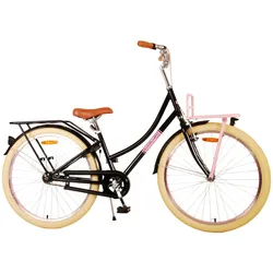 Kinderfahrrad Excellent Fahrrad für Mädchen 26 Zoll Kinderrad Schwarz