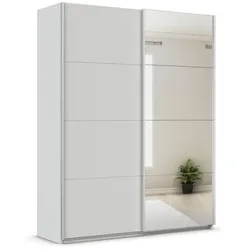 rauch ORANGE Schwebetürenschrank Quadra 181 x 229 cm Dekor Seidengrau