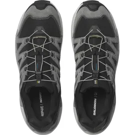 Salomon XC ROAM LEATHER", Herren, Freizeitschuhe SHOES LTR Black/Clrock/LunRoc, Größe 42 grau Black/Castlerock/Lunar rock),