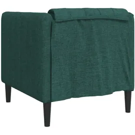 vidaXL Sessel Dunkelgrün Stoff 57,8 x 74,5 x 78,1 cm Grün