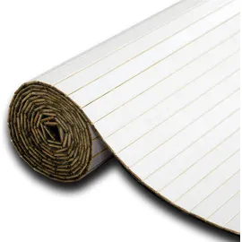 Homestyle4u Paravent Raumteiler in Weiß 250x145 cm 3141