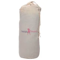 Hula-Hoop-Reifen Hula Hoop Tragetasche aus Baumwolle, weiss weiß