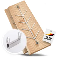 Flammlachsbrett 2er Set Lärche für die Feuerschale und den Kugelgrill