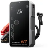 luckfire Kompressor Starthilfe Powerbank 12V
