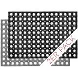 Astra Outdoor-Fussmatte, schwarz Textil, 60x80 cm Teppiche | Böden, Teppiche