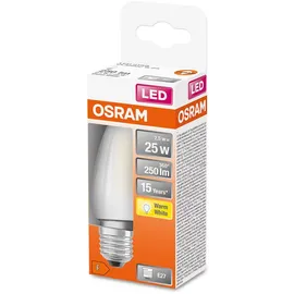 Osram LED Kerzenlampe Classic E27 2,5 W warmweiß