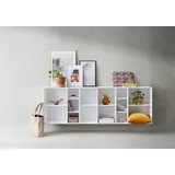 Hammel Furniture Bücherregal »Mistral Kubus«, Kombination aus 3 Modulen, Breite 207cm