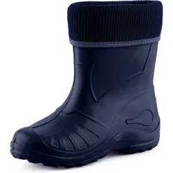 Kinder Gummistiefel Gefüttert KL058 - Dunkelblau - 27