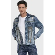 Cipo & Baxx Übergangsjacke blau M