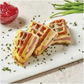 Media Shop PowerXL Waffle Star - Waffeleisen für gefüllte Waffeln 18cm - Schwarz