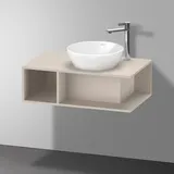 Duravit Waschtischunterschrank D-Neo Compact 80x48cm, T m, 1 Fa, 1 Konsolenpl., wandhängend
