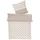 Bugatti BAGI Gestreift Beige/Braun 155 x 220 cm + 80 x 80 cm