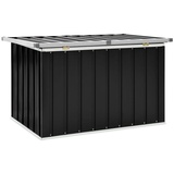 DOTMALL Gartenbox Gartenbox Anthrazit 109 x 67 x 65 cm schwarz