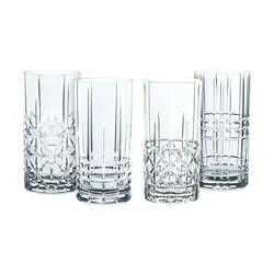 Nachtmann Longdrinkgläserset  Highland , transparent/klar , Glas