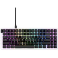 NZXT Function Mini TKL Mechanische PC Gaming Tastatur - beleuchtet - lineare RGB Schalter - MX kompatible Schalter - Hot Swap - Aluminium Cover - Mechanical Gaming Keyboard | EN (QWERTY) Weiß