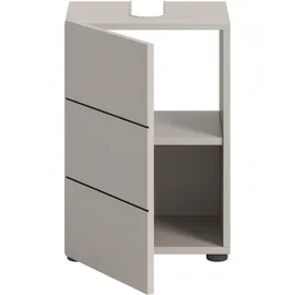 WELLTIME Waschbeckenunterschrank BIEL 38 x 56 cm Schwarz