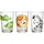 Ritzenhoff & Breker Happy Zoo Kinderbecher 0,205 l Mehrfarbig 3 St.