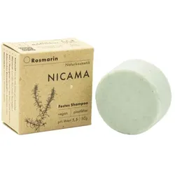 NICAMA Festes Shampoo Rosmarin (fettendes Haar)