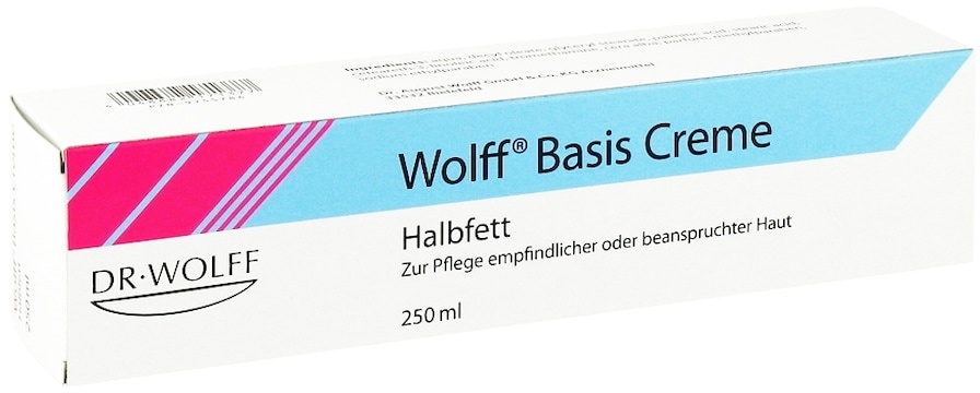 Dr. August Wolff Arzneimittel WOLFF Basiscreme halbfett Bodylotion 0.25 l
