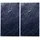 Excellent Houseware Herdabdeckplatte 52 x 30 cm marineblau