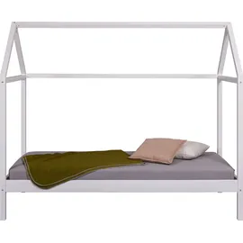 Interlink Hausbett Sun Road 90 x 200 cm Kiefer massiv weiß
