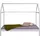 Interlink Hausbett Sun Road 90 x 200 cm Kiefer massiv weiß