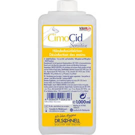 Dr. Schnell CIMOCID SENSITIVE Händedesinfektion, 1000 ml - Spenderflasche