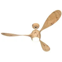 CasaFan Eco Fiore 142 cm Deckenventilator Braun