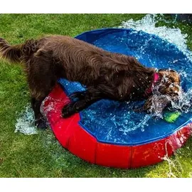 nobby® Hundepool Ø 120 cm rot 30 cm