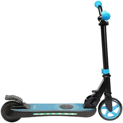 DENVER SCK-5500 Kinder Tretroller mit Elektromotor, E-Scooter (5 Zoll, Blau)