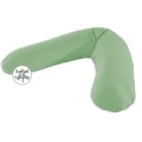 Theraline Stillkissen 190cm – Seitenschläferkissen Stillkissen Perlen – inkl Pappel Bambus Kollektion