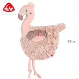 Fehn Schmusetuch Flamingo 33 cm Rosa