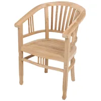 Garden Pleasure Armsessel Rinca Teak Holz Outdoor Sessel Stuhl
